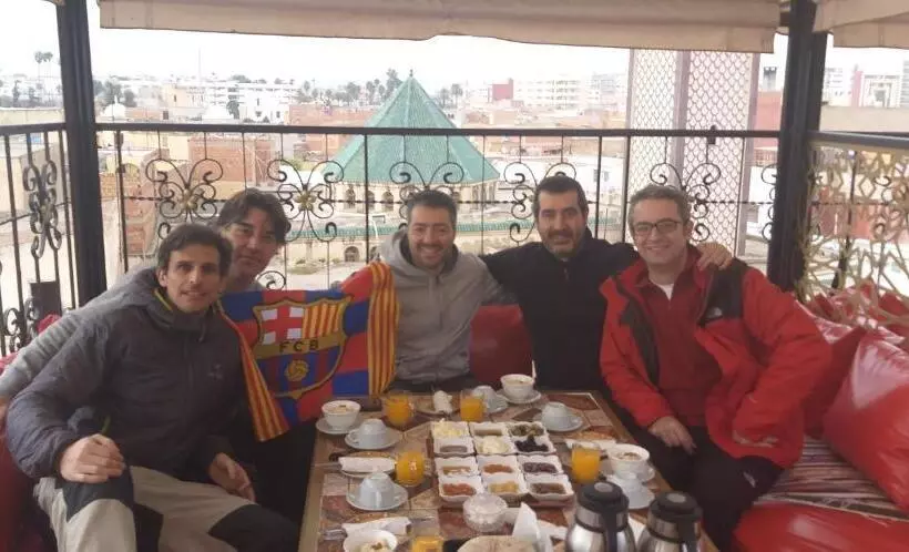 Hotelli Lahlou Riad Cafeteria