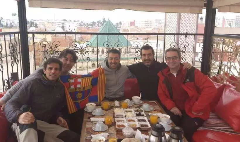 Hotelli Lahlou Riad Cafeteria