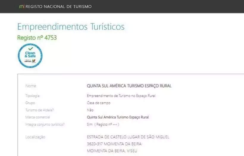 ベッドアンドブレックファースト Quinta Sul America