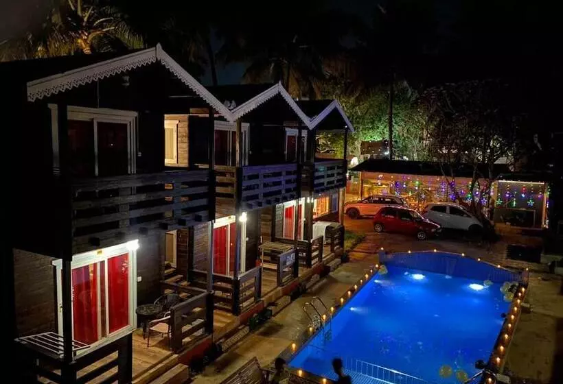 ホテル Casa Obrigado Beach Cottages Goa