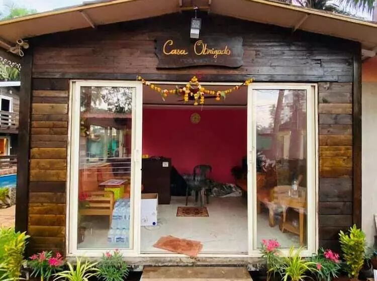 ホテル Casa Obrigado Beach Cottages Goa