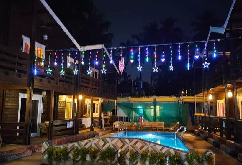 ホテル Casa Obrigado Beach Cottages Goa