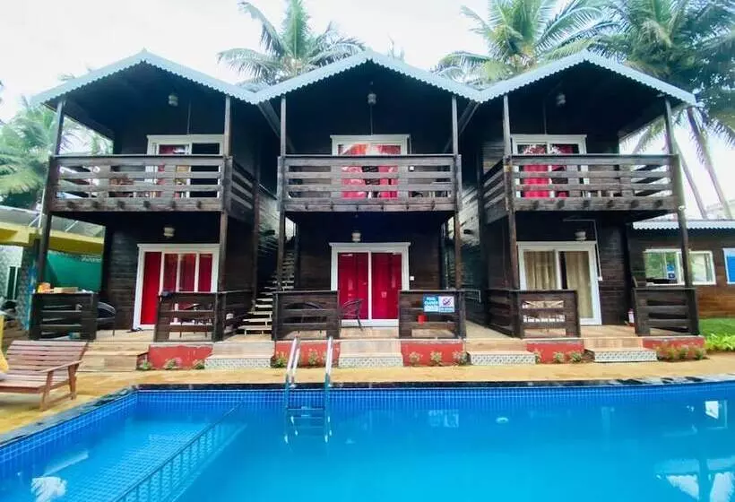 ホテル Casa Obrigado Beach Cottages Goa