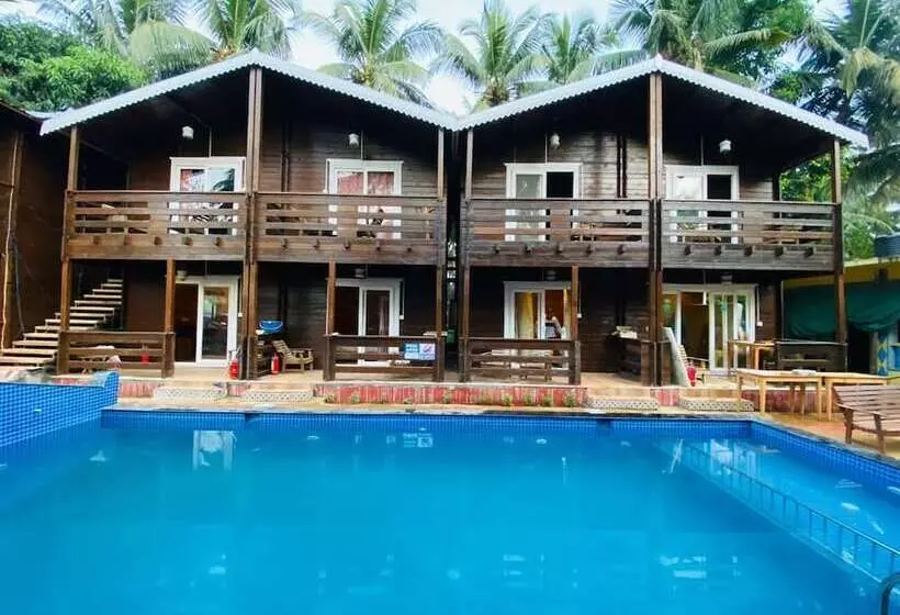 ホテル Casa Obrigado Beach Cottages Goa