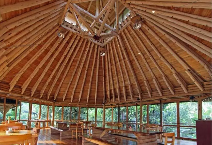 ユースホステル Hosteria La Roulotte   Mindo