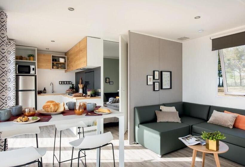 호텔 Camping Les Hautes Prairies