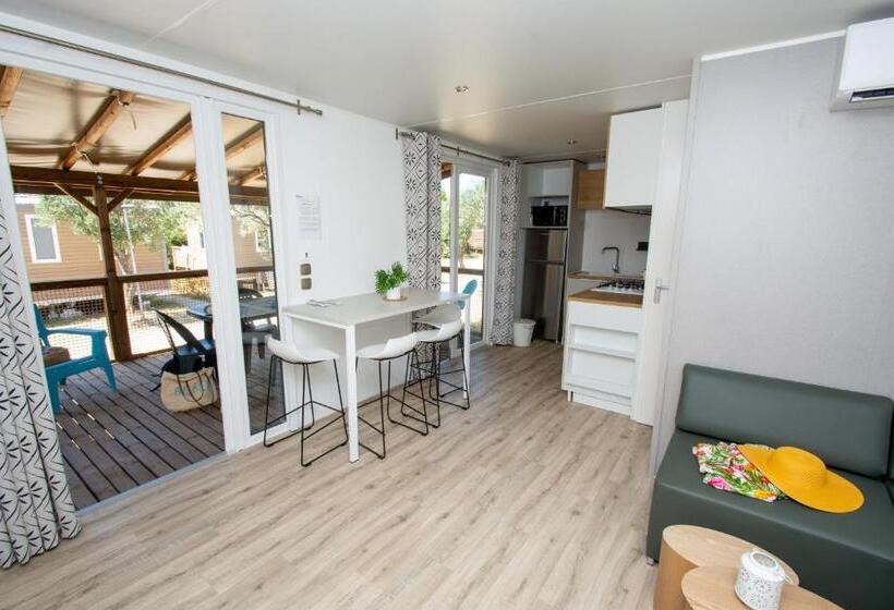 호텔 Camping Les Hautes Prairies