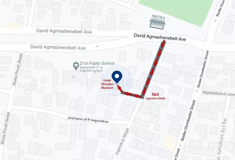 هتل Wooden Museum