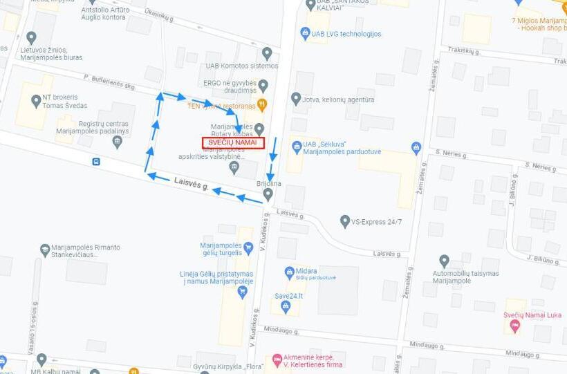 پانسیون Svečių Namai Ten