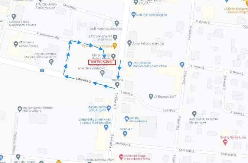 پانسیون Svečių Namai Ten