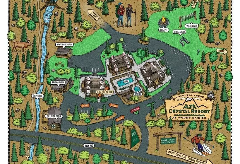 Hotelli Loge Alta Crystal Resort At Mt Rainier