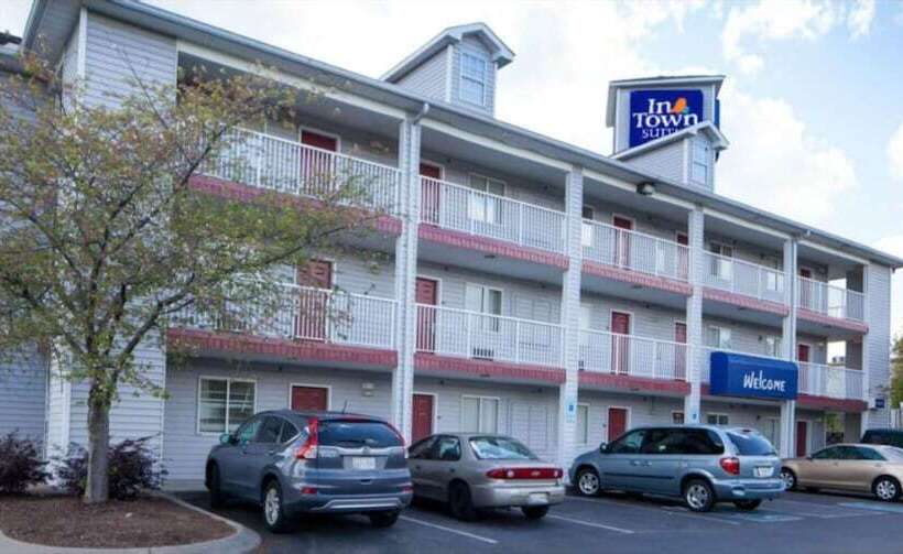 בית מלון כפרי Intown Suites Extended Stay Jacksonville Fl   Orange Park