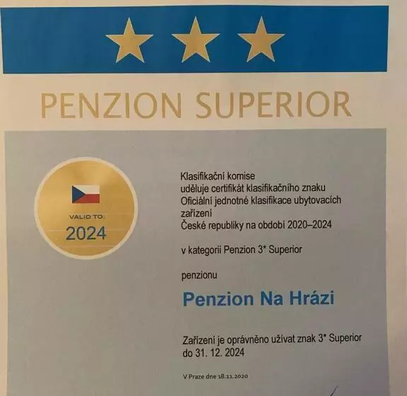 ペンション Penzion Na Hrazi