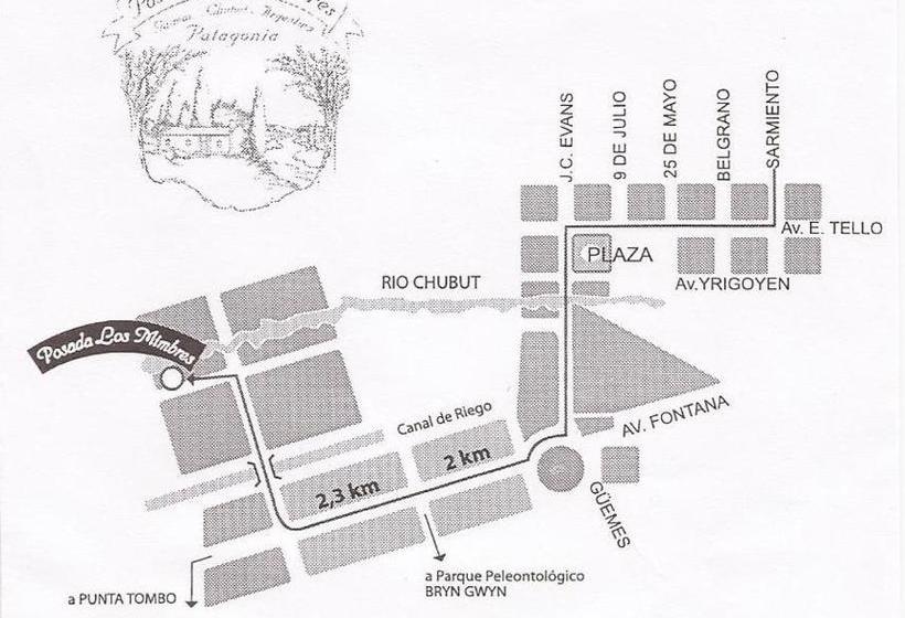 הוסטל Posada Los Mimbres