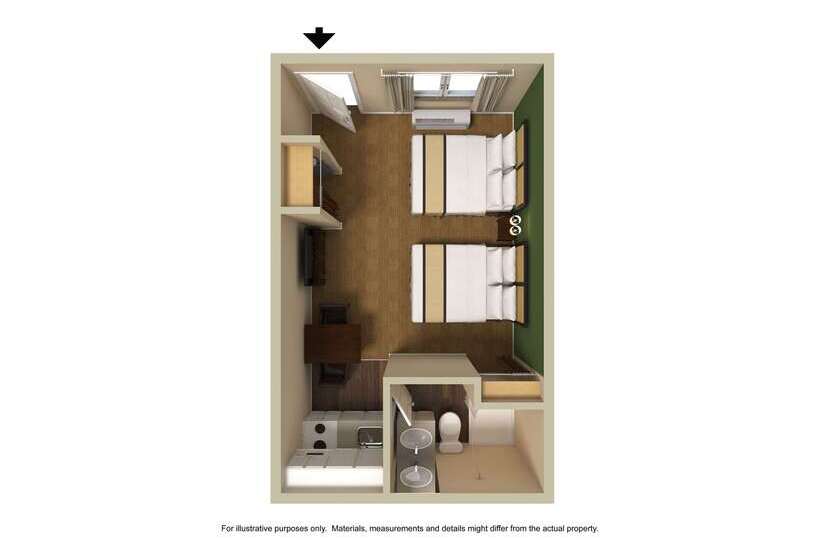 هتل Extended Stay America Suites  Albuquerque  Airport