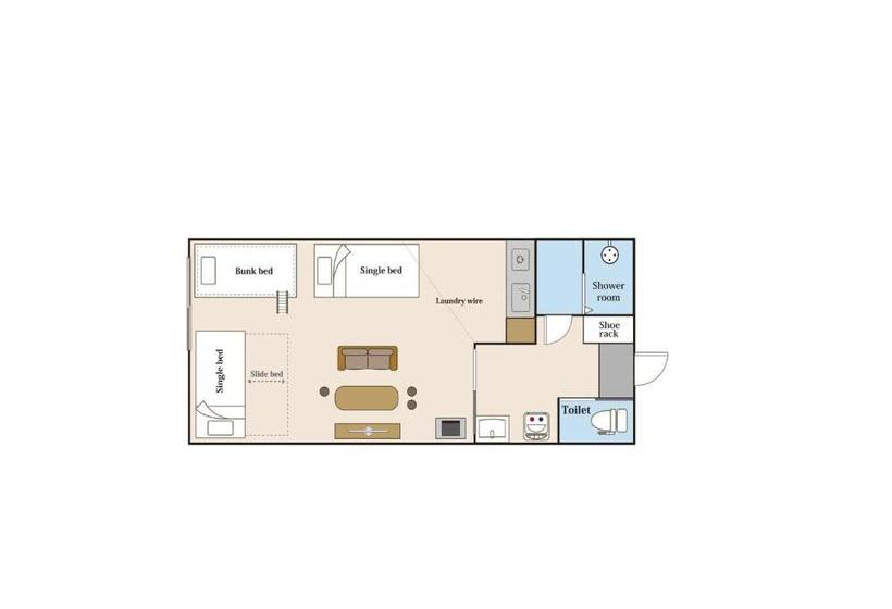 호텔 Uchi Living Stay Hachiken Station