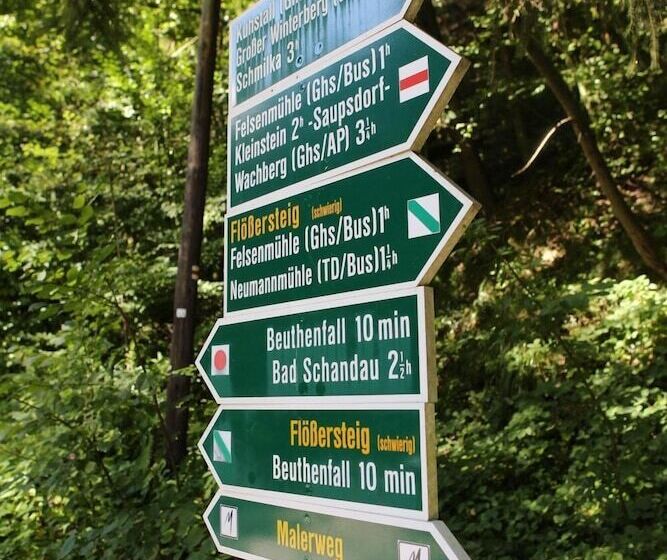 Gaststätte & Pension Lichtenhainer Wasserfall