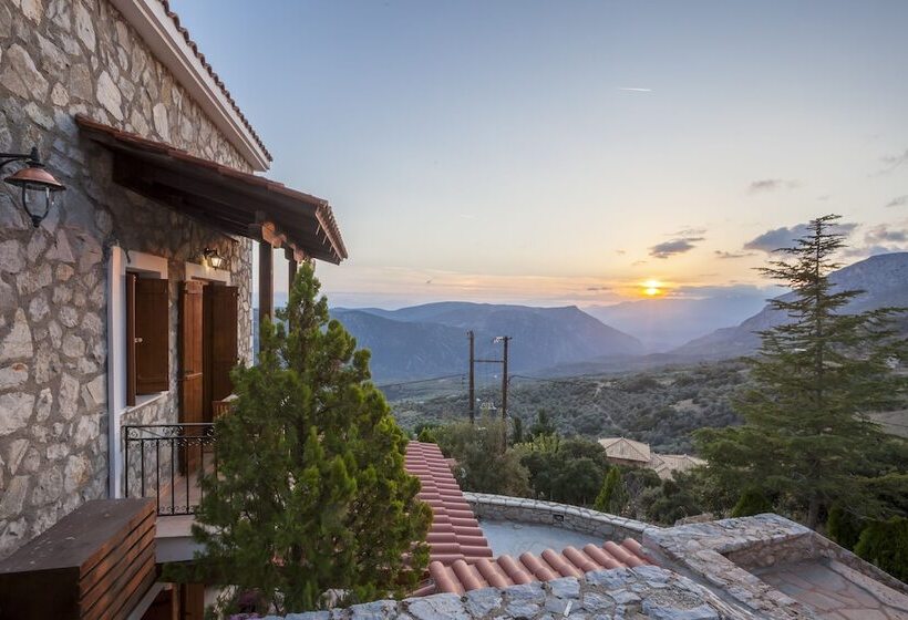 Rock Dandy, Deluxe Chalet, Arachova Delphi, Private Sauna