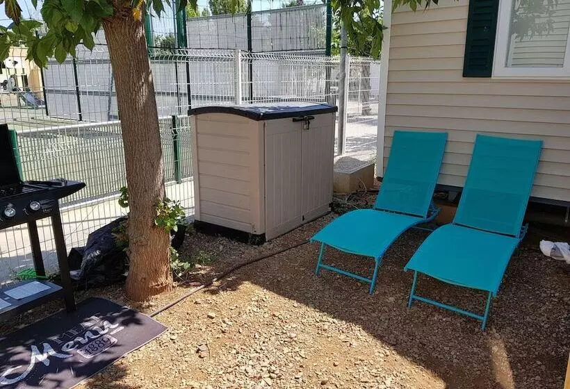 ホテル Mobile Home 3 Chambre Clim Tv Camping 4