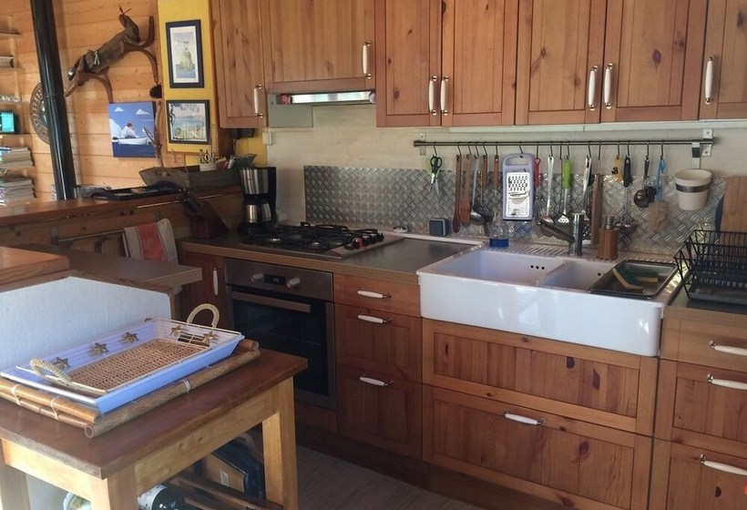 Maison En Bois  Proche Plage Et  Gr34