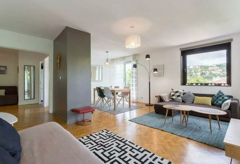 Appartement Lyon Centre Confluence 100 M2 Parking Terrasses