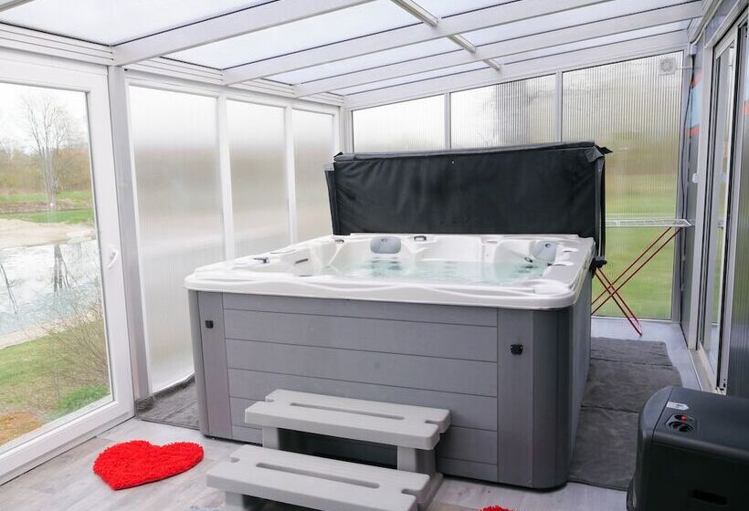 酒店 Camping Les Castors Mobil Home