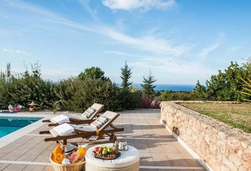 Villa Mariposa   Panoramic Sea View   Near Chania City