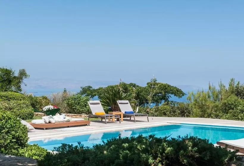 Villa Mariposa   Panoramic Sea View   Near Chania City