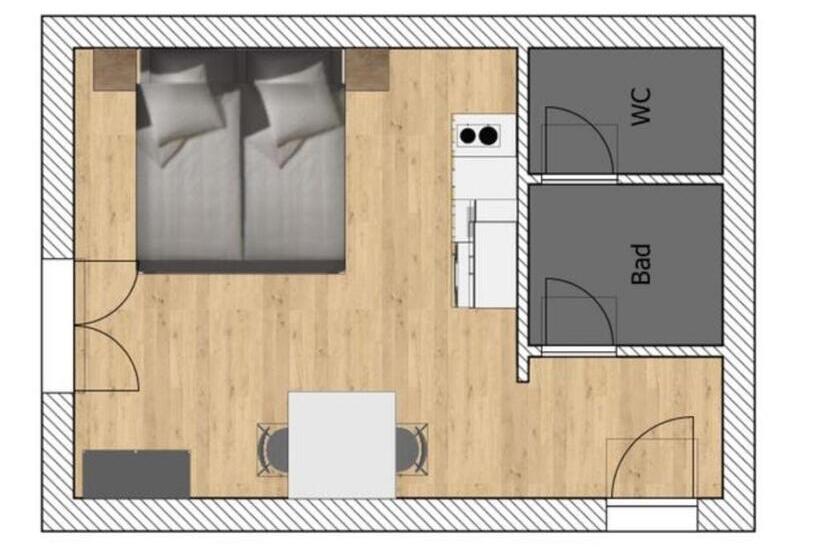 فندق صغير Haus österreich Familie Digruber