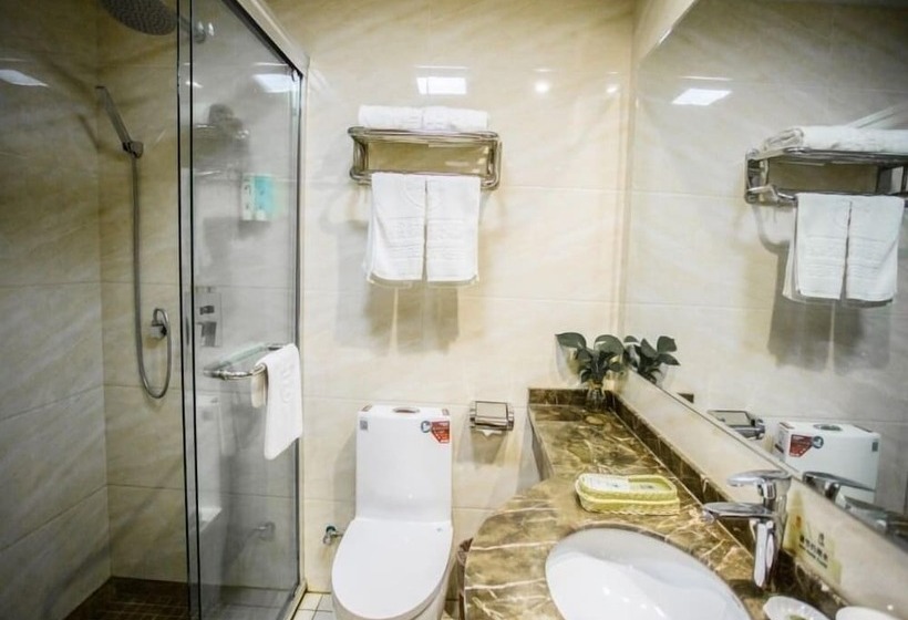 בית מלון כפרי Greentree Inn Huaian River Xiagu Town Express