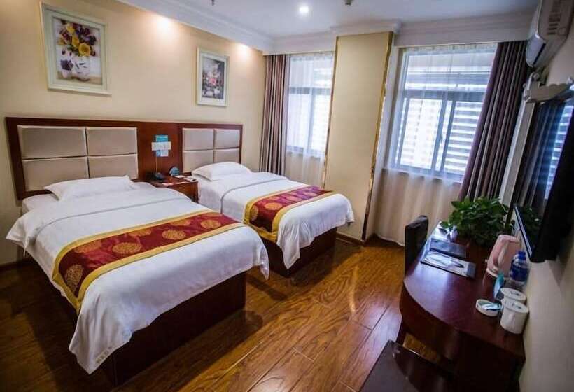 בית מלון כפרי Greentree Inn Huaian River Xiagu Town Express