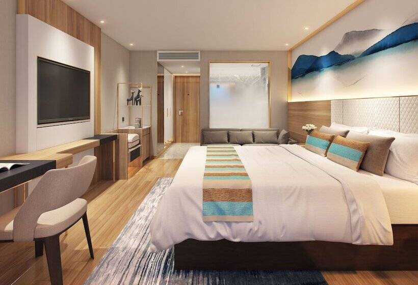 בית מלון כפרי Greentree Inn Huaian River Xiagu Town Express