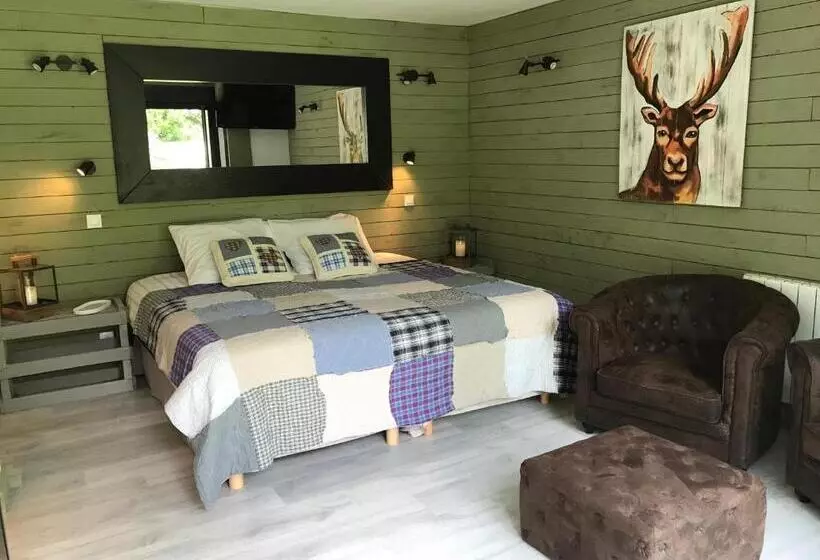 Aamiaismajoitus (B&B) La Tanière Des Ours