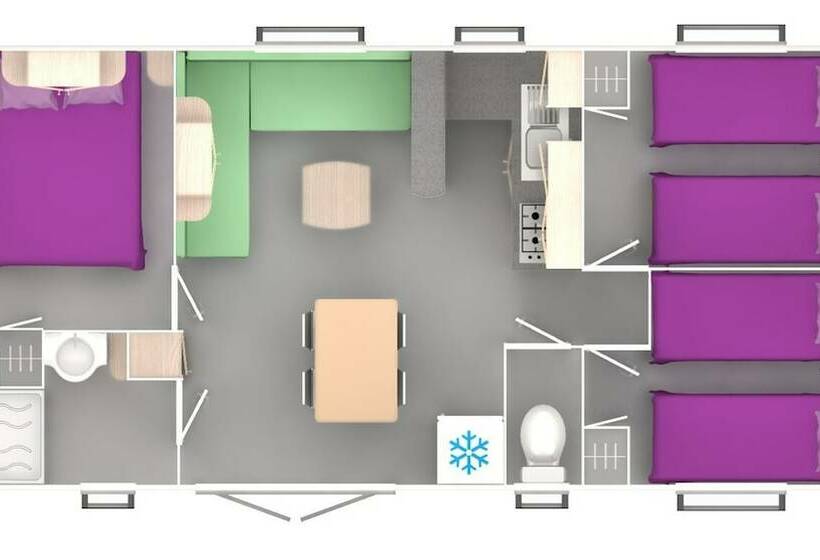 בית מלון כפרי Camping Saint Disdille