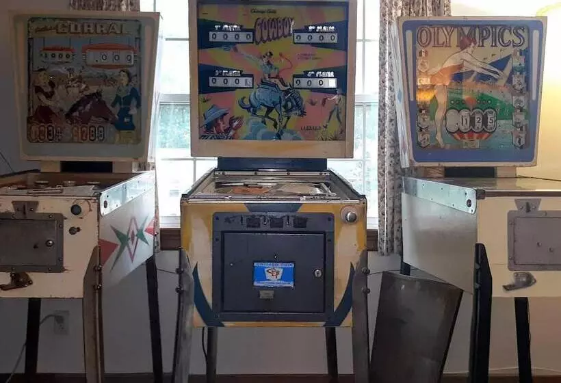 تختخواب و صبحانه A House Full Of Steel Balls And Games