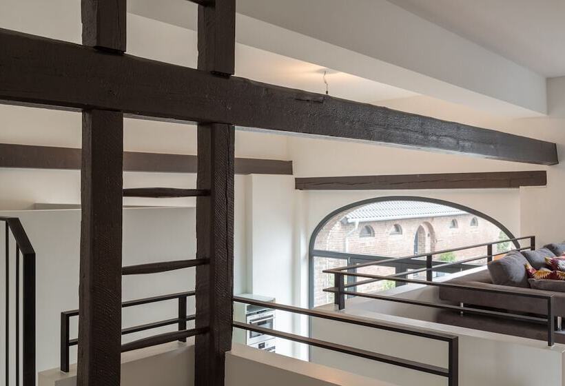 酒店 Loft Vierkanthof Krefeld