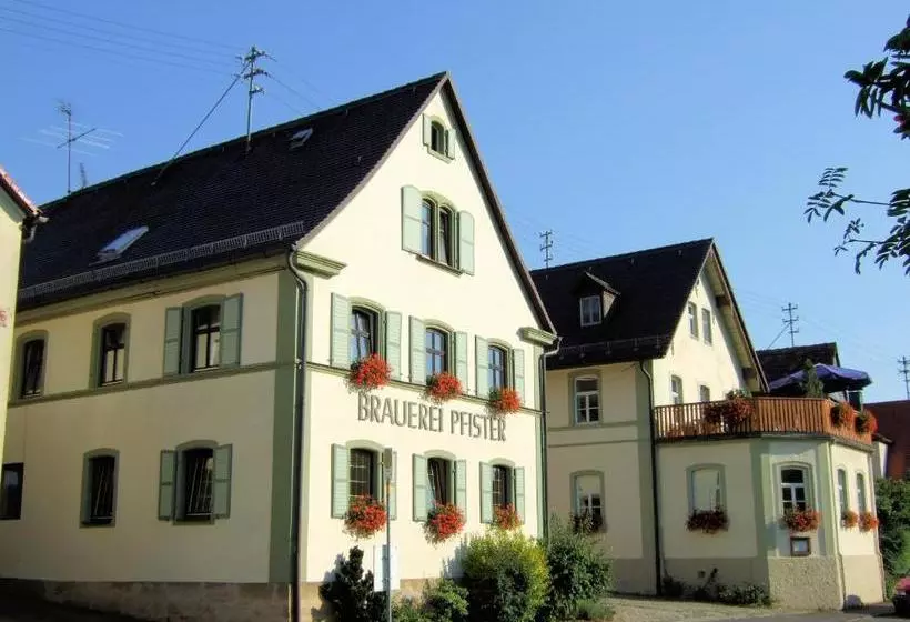 ホテル Brauerei_gasthof Pfister