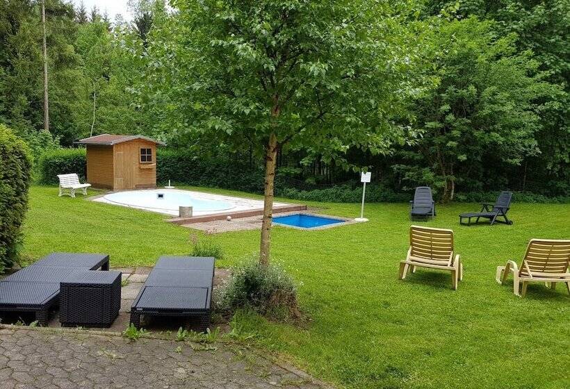 酒店 Verwöhn Pension Wiesengrund