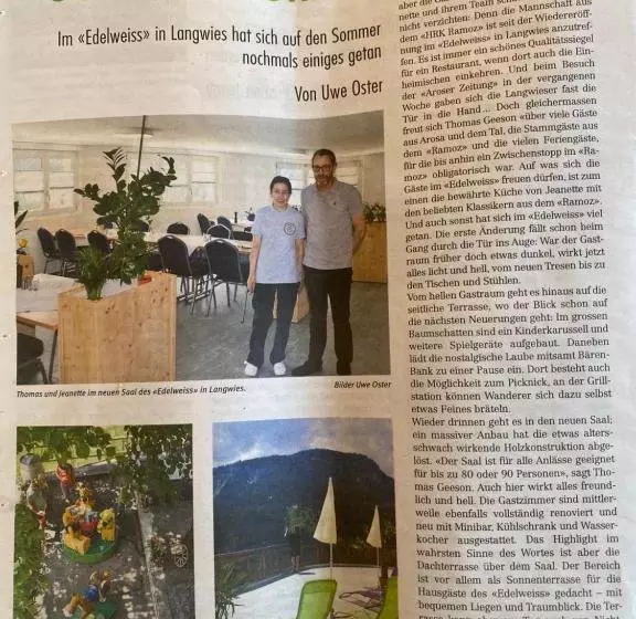 ユースホステル Gasthaus Edelweiss