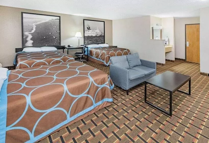 모텔 Super 8 By Wyndham League City Kemah Area