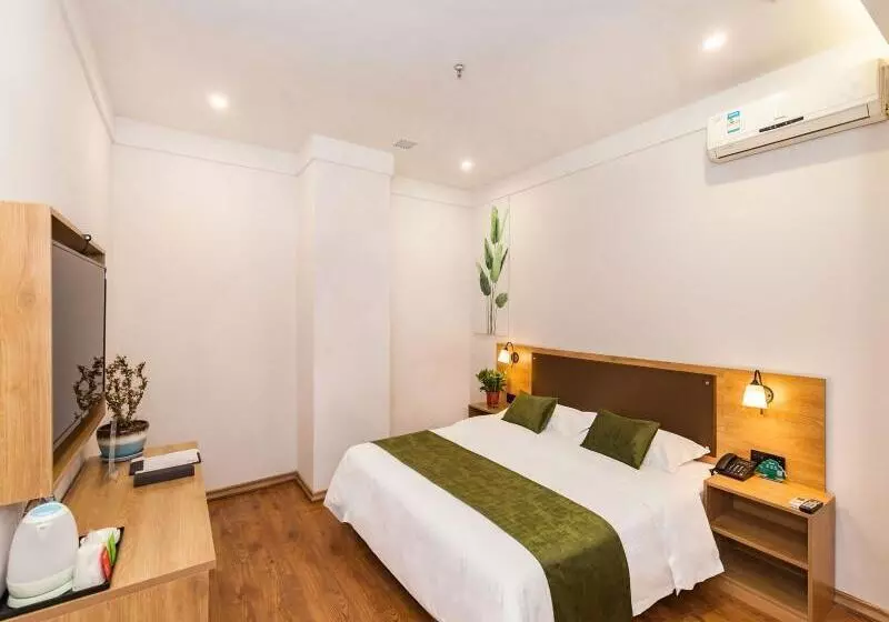 هتل Greentree Inn Dalian Airport New District Xinzhaizi Express