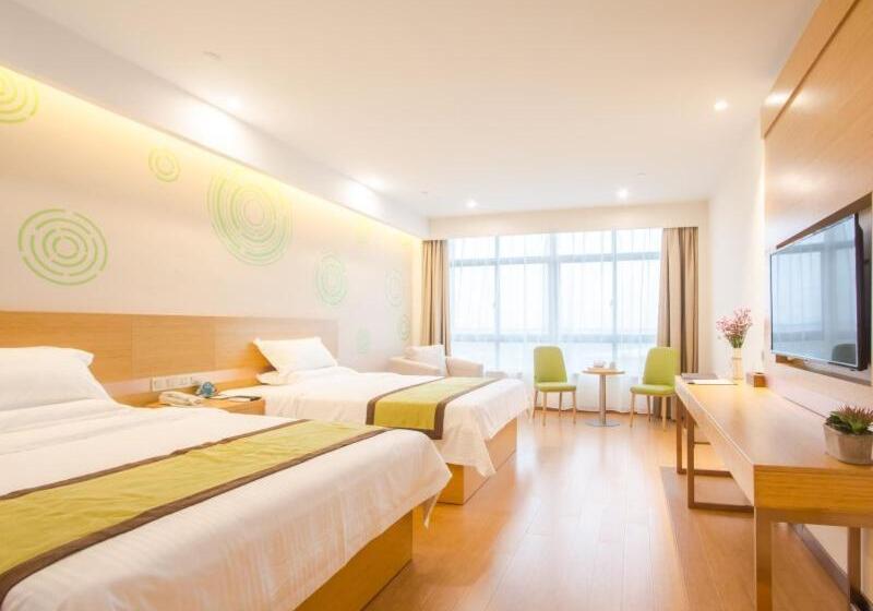 בית מלון כפרי Greentree Inn Wuxi Huishan District Yangshan Town Jiayang Life Plaza Business