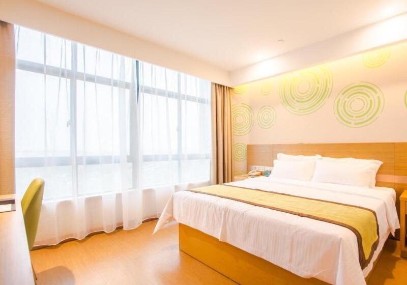 בית מלון כפרי Greentree Inn Wuxi Huishan District Yangshan Town Jiayang Life Plaza Business