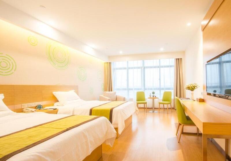 בית מלון כפרי Greentree Inn Wuxi Huishan District Yangshan Town Jiayang Life Plaza Business