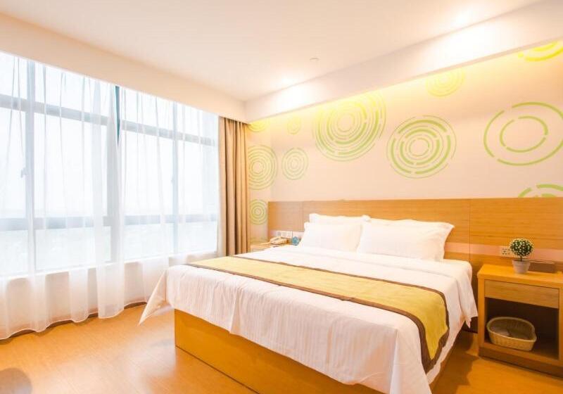 בית מלון כפרי Greentree Inn Wuxi Huishan District Yangshan Town Jiayang Life Plaza Business