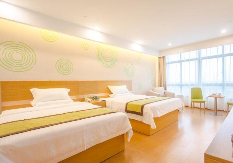בית מלון כפרי Greentree Inn Wuxi Huishan District Yangshan Town Jiayang Life Plaza Business