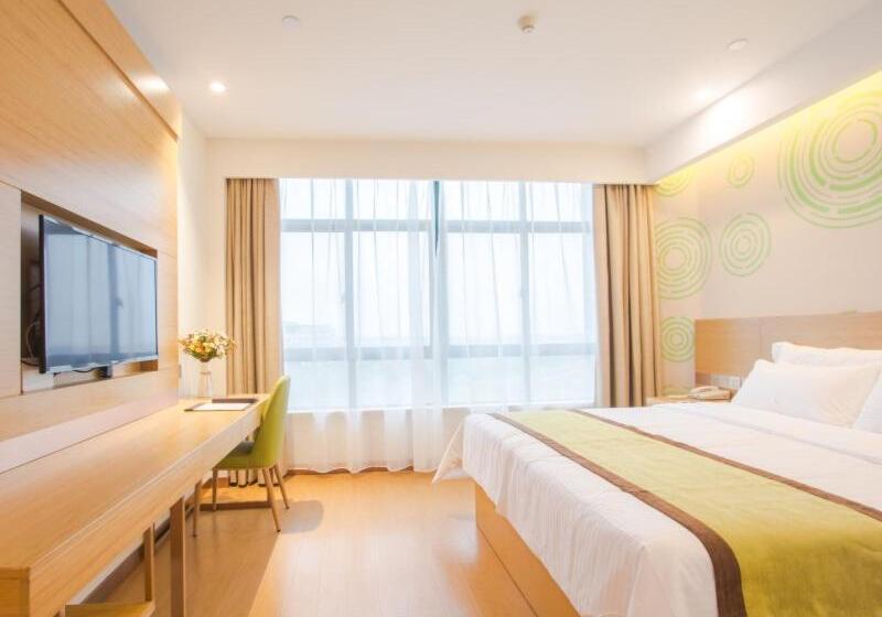 בית מלון כפרי Greentree Inn Wuxi Huishan District Yangshan Town Jiayang Life Plaza Business