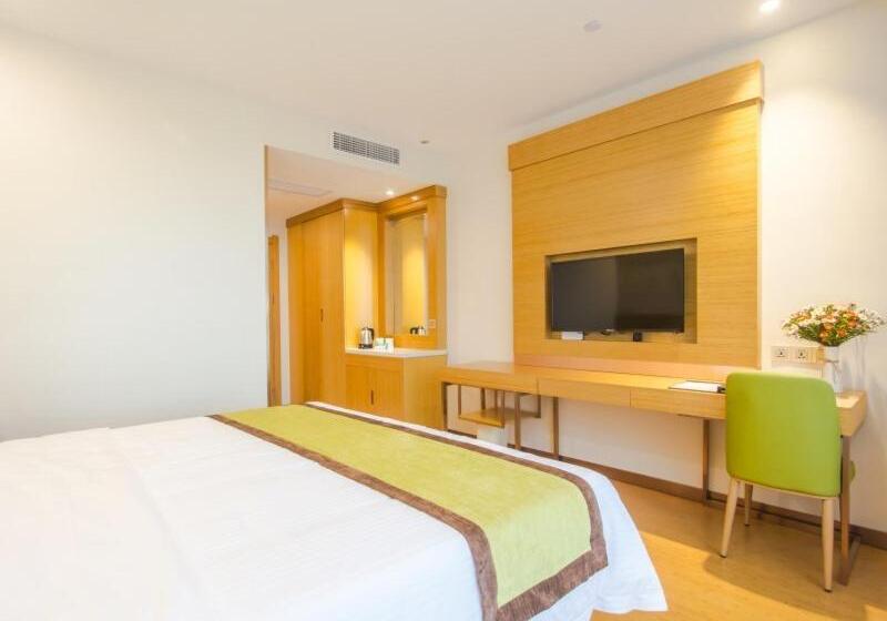 בית מלון כפרי Greentree Inn Wuxi Huishan District Yangshan Town Jiayang Life Plaza Business