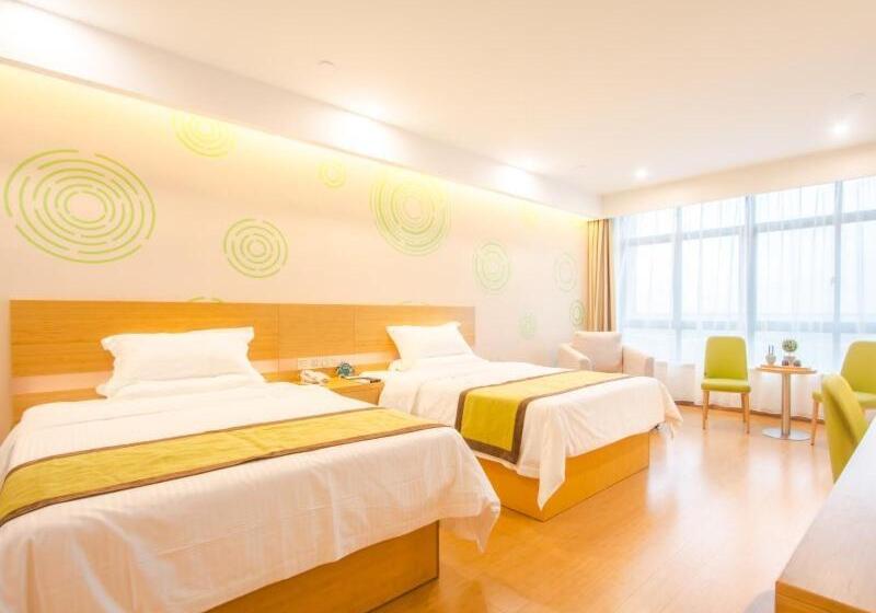 בית מלון כפרי Greentree Inn Wuxi Huishan District Yangshan Town Jiayang Life Plaza Business