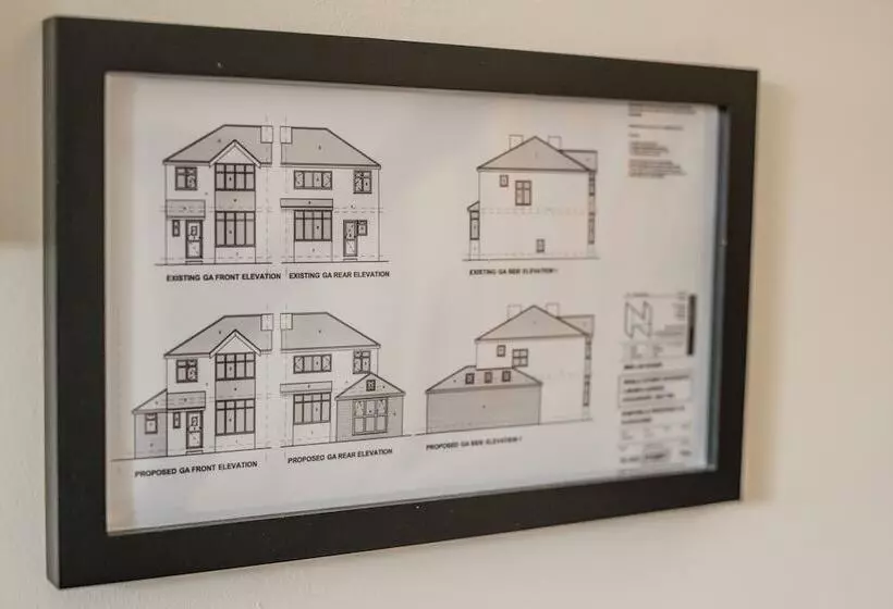 Contemporary Bright House 20 Min To Manc